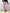 Pantalone donna cropped vita alta colorato