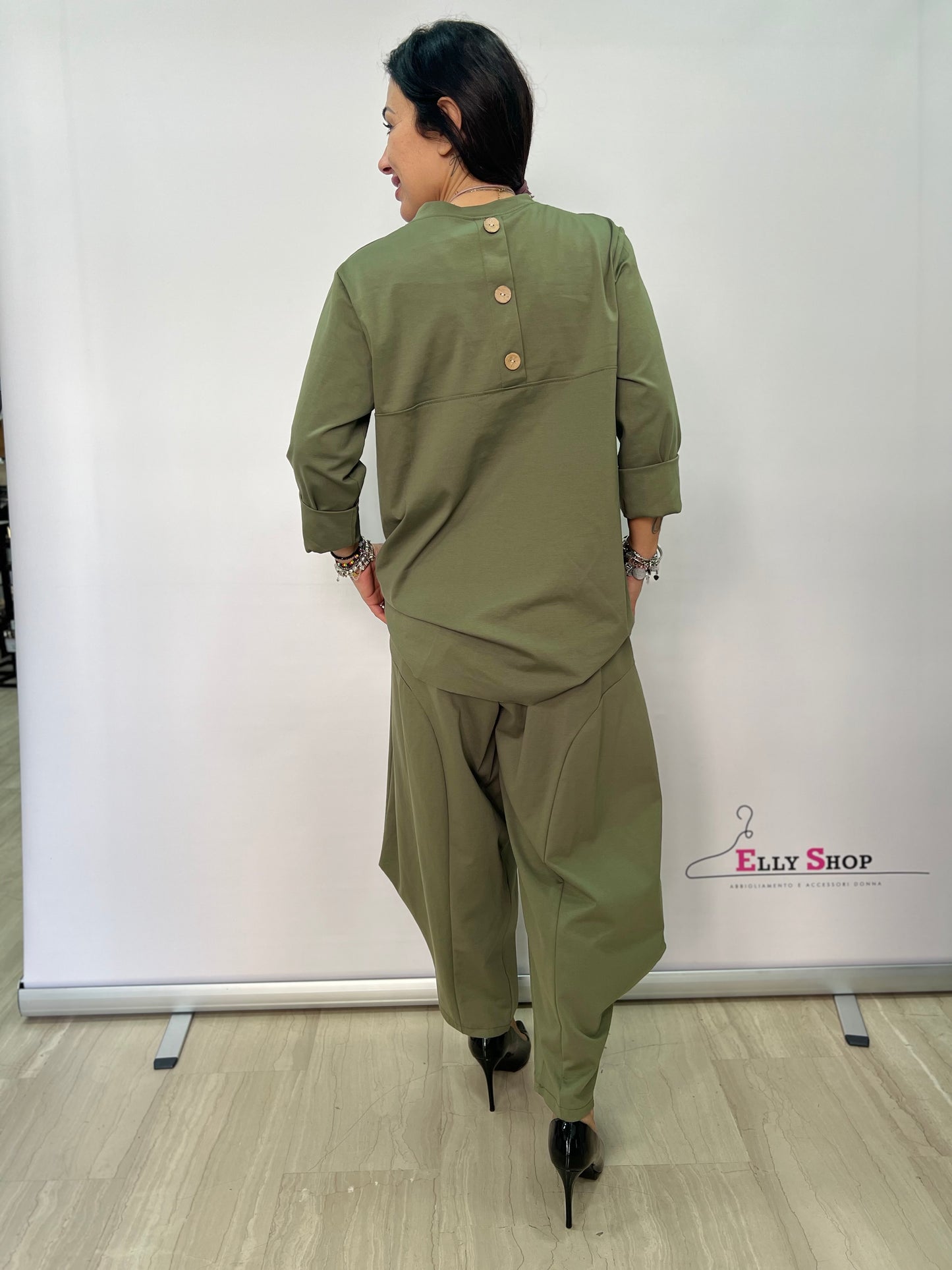 Completo donna oversize due pezzi elegante