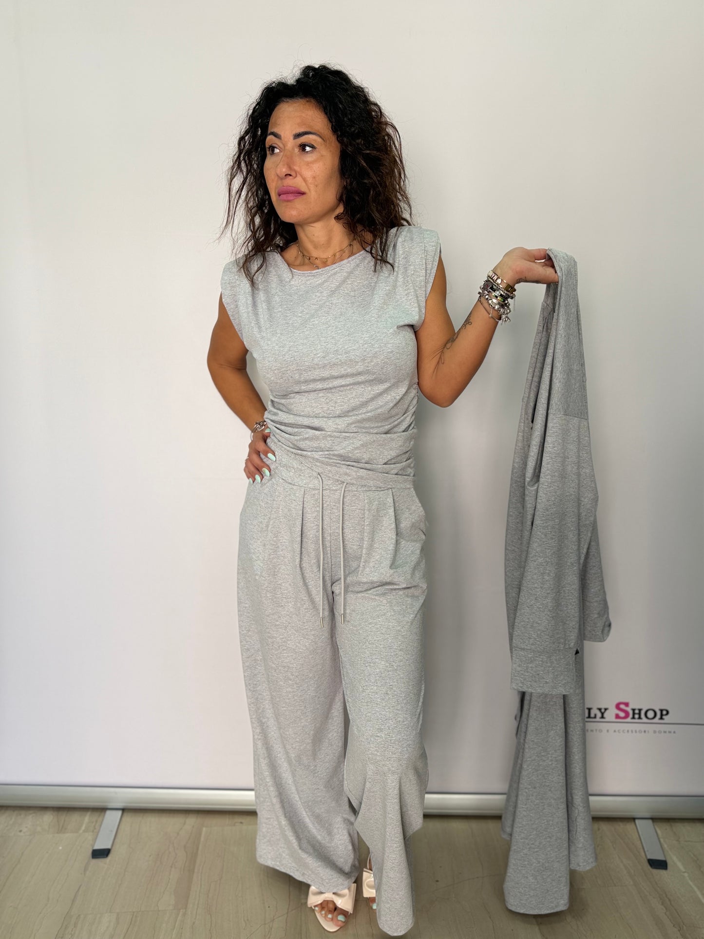 Completo donna tre pezzi casual elegante