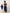 Completo donna 3 pezzi denim scuro trendy