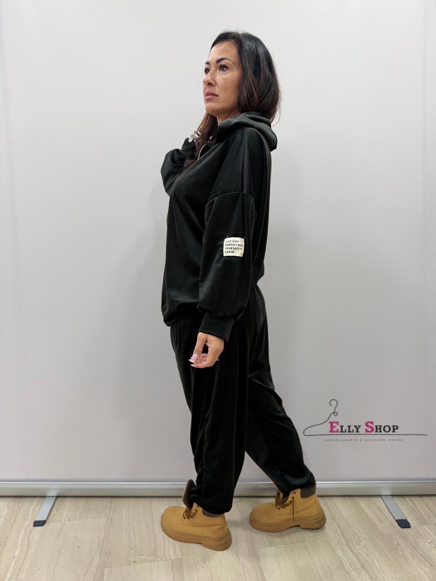 Completo donna curvy elasticizzato