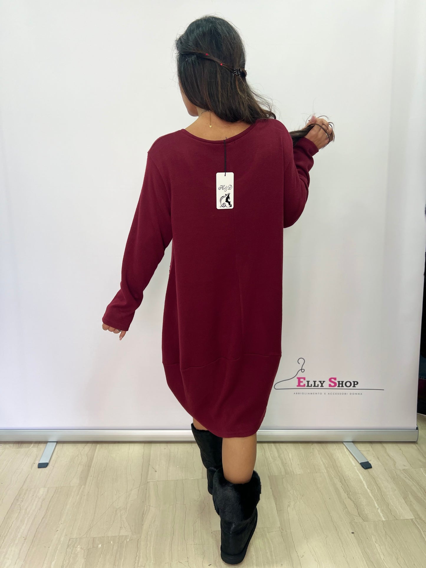 Abito curvy paillettes donna