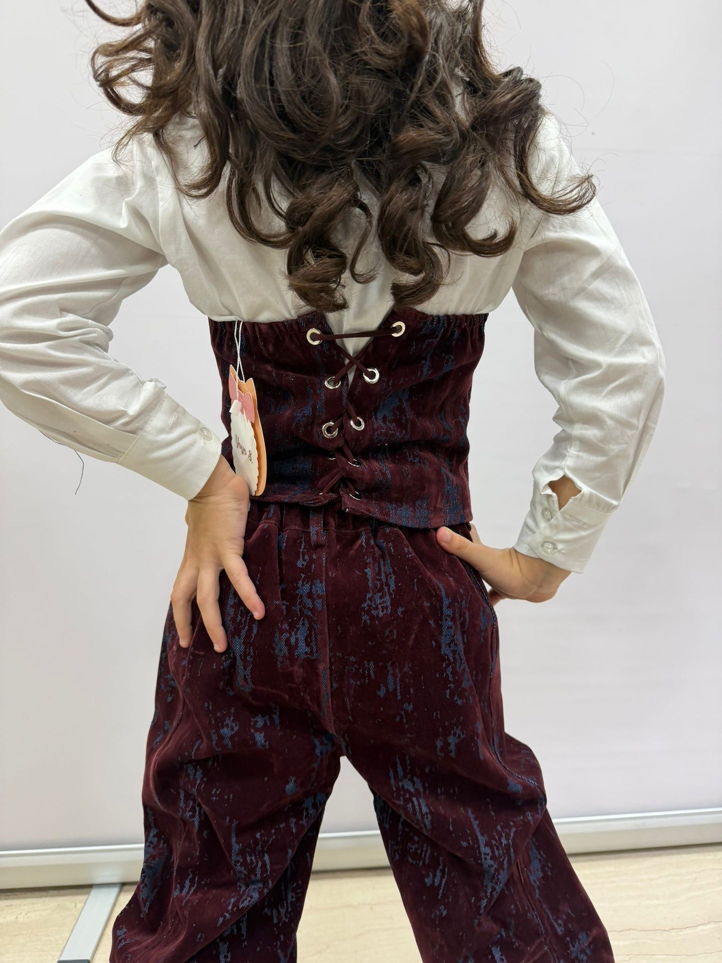 Corsetto elegante bambina stile bustier