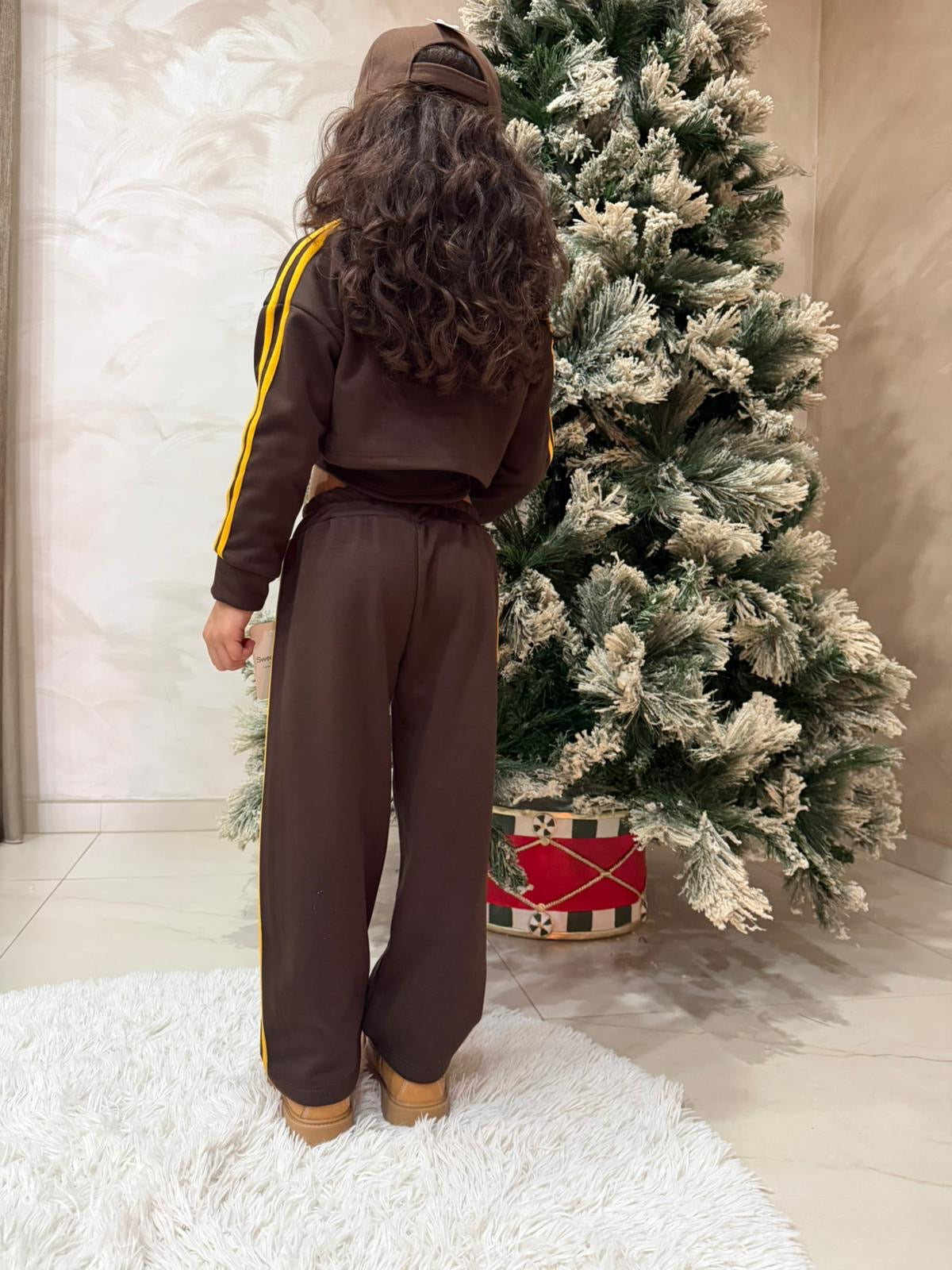 Tuta bambina 3 pezzi sportiva