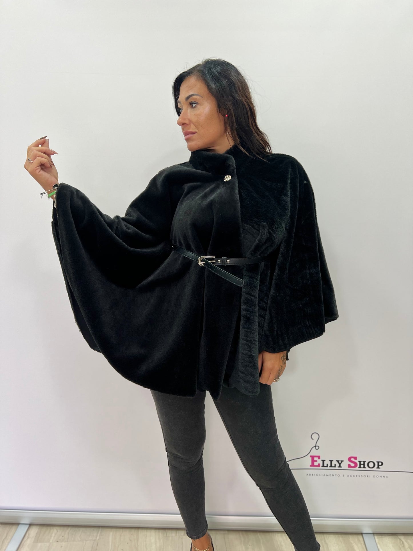 Mantella Poncho donna vari colori