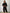 Completo 3 Pezzi Donna Urban Chic con Giacca Crop Pantalone Jogger e Top