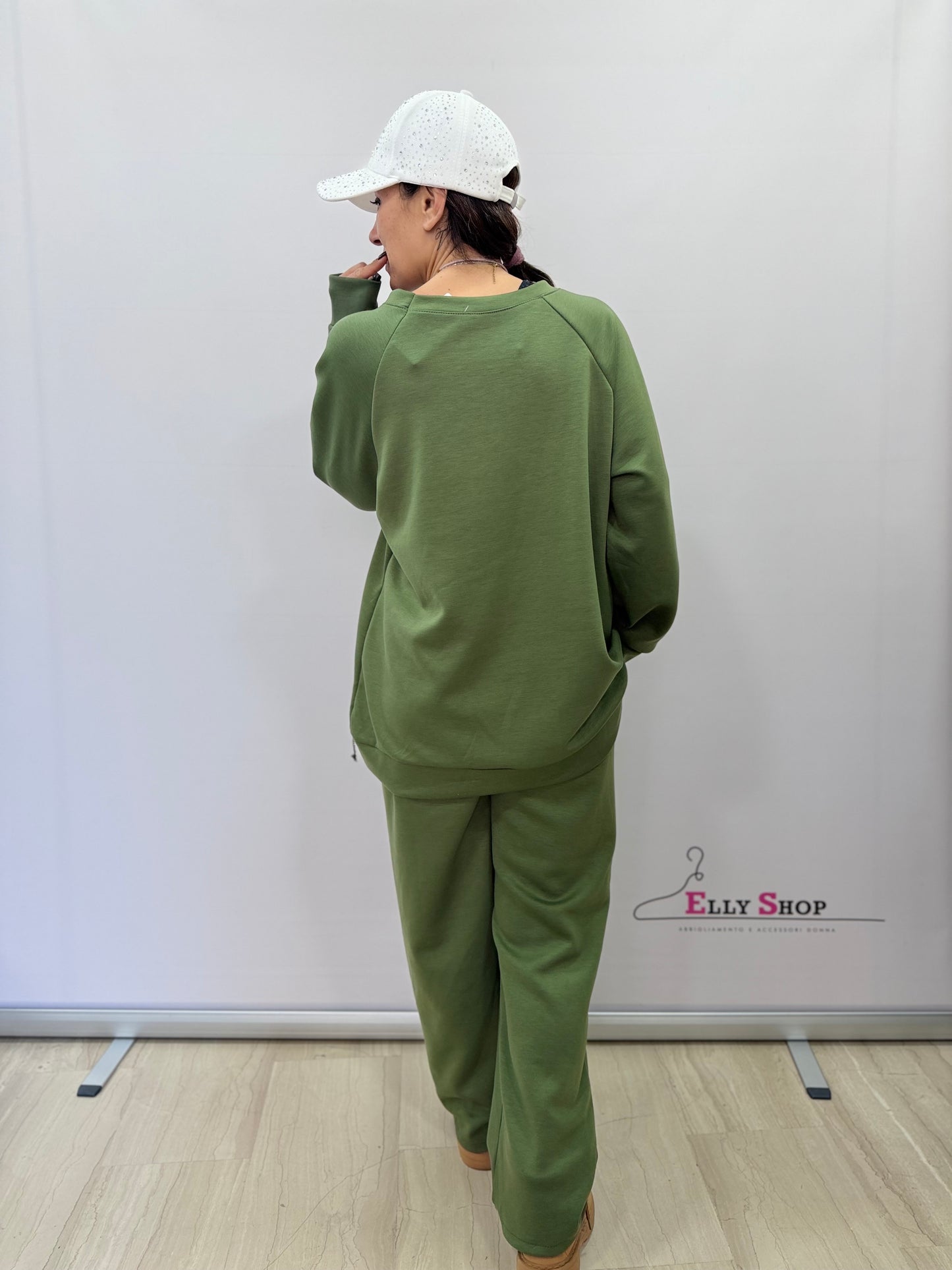 Completo curvy donna due pezzi casual comfort