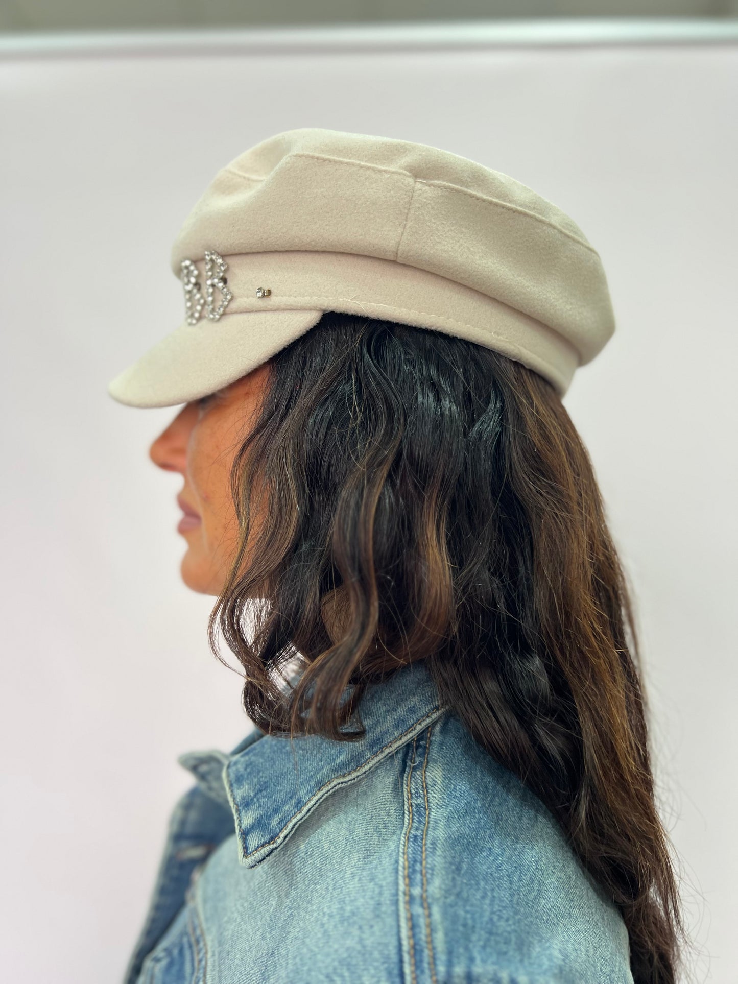 Cappello con Swarovski