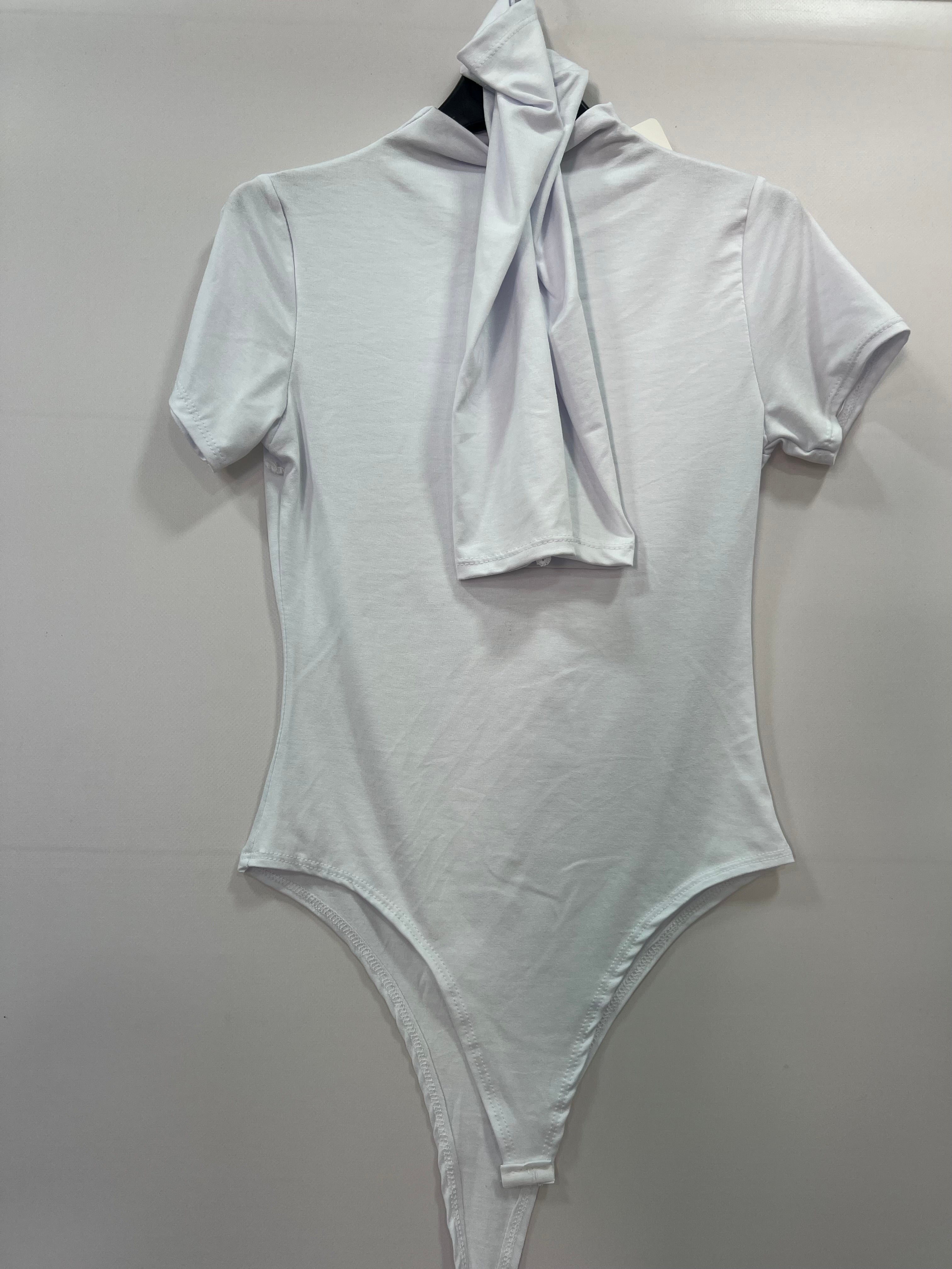 Body donna collo alto e manicotti