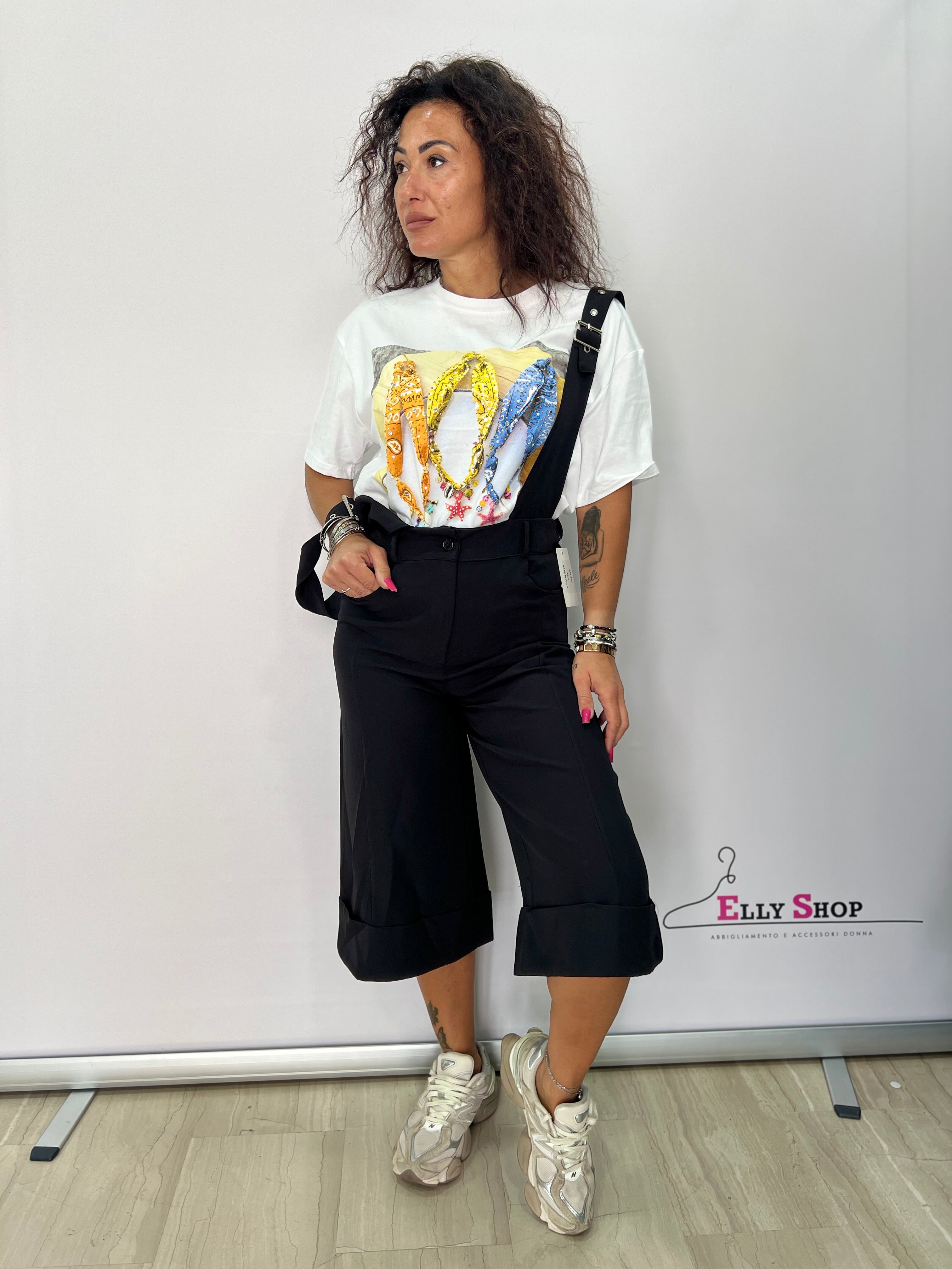 Salopette capri donna casual chic