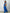 Completo curvy pantalone donna elegante con gilet lungo senza maniche – Blu, Nero, Fuxia