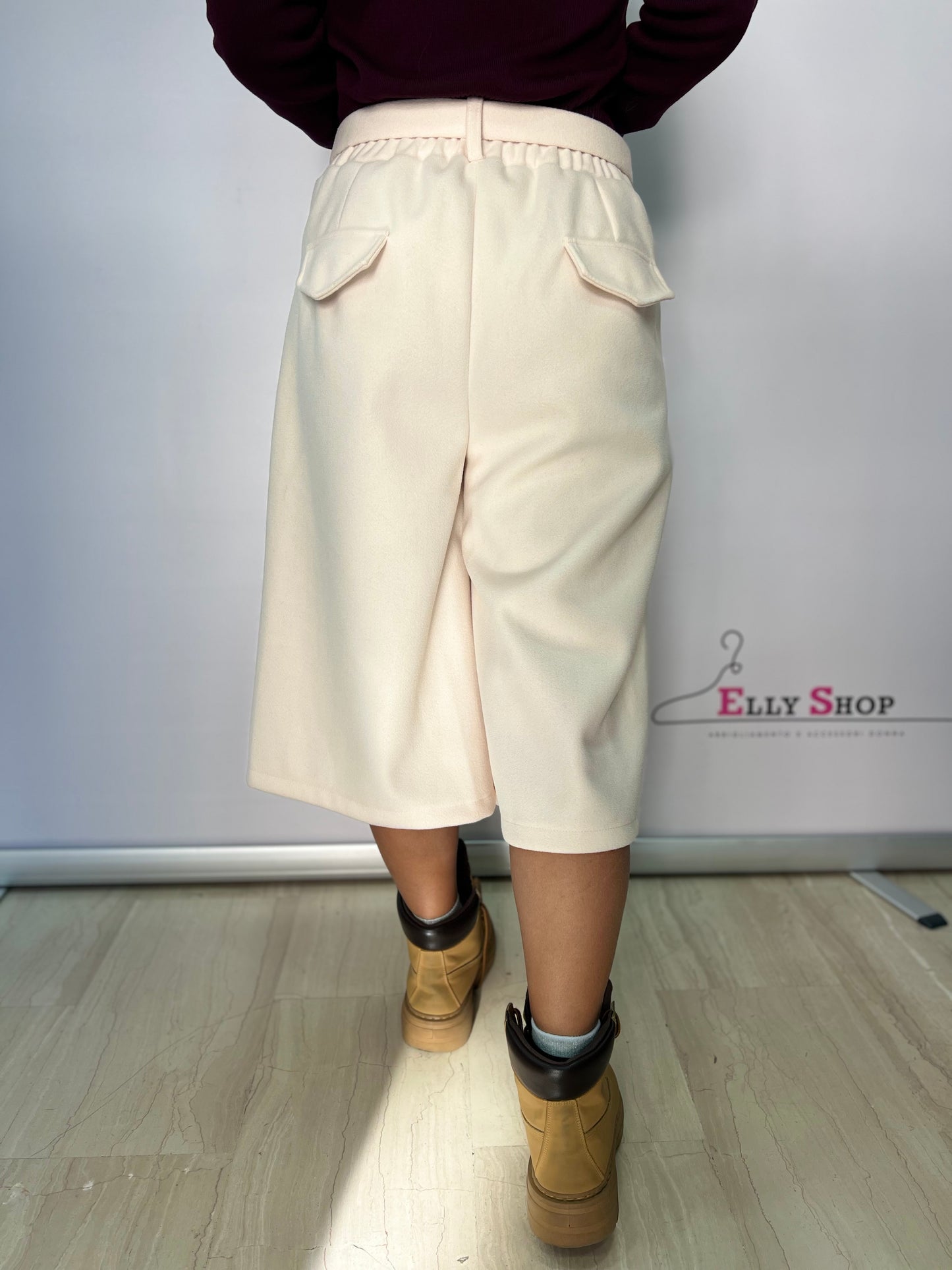 Bermuda donna con cintura elegante