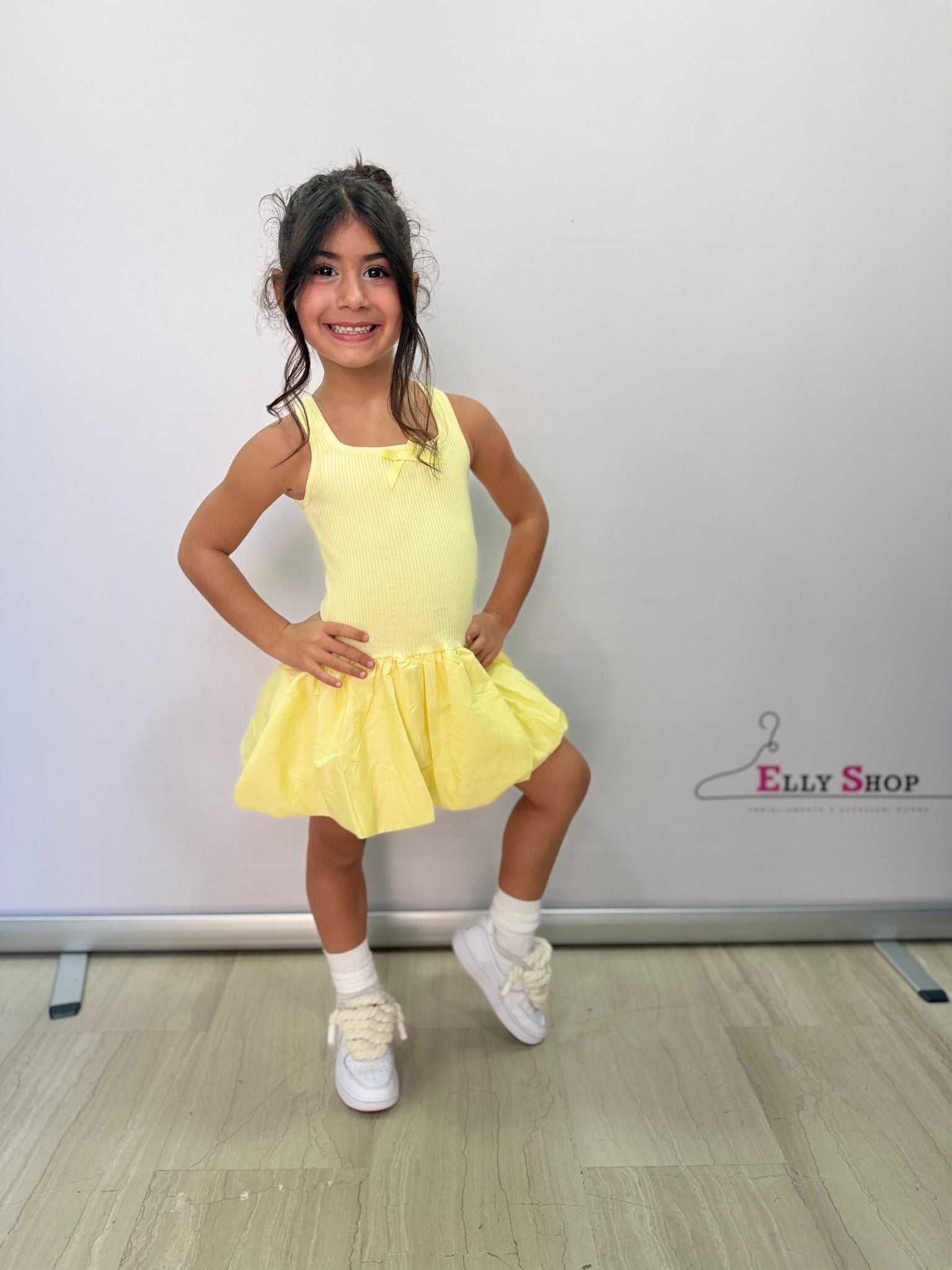 Vestito estivo bambina gonna palloncino