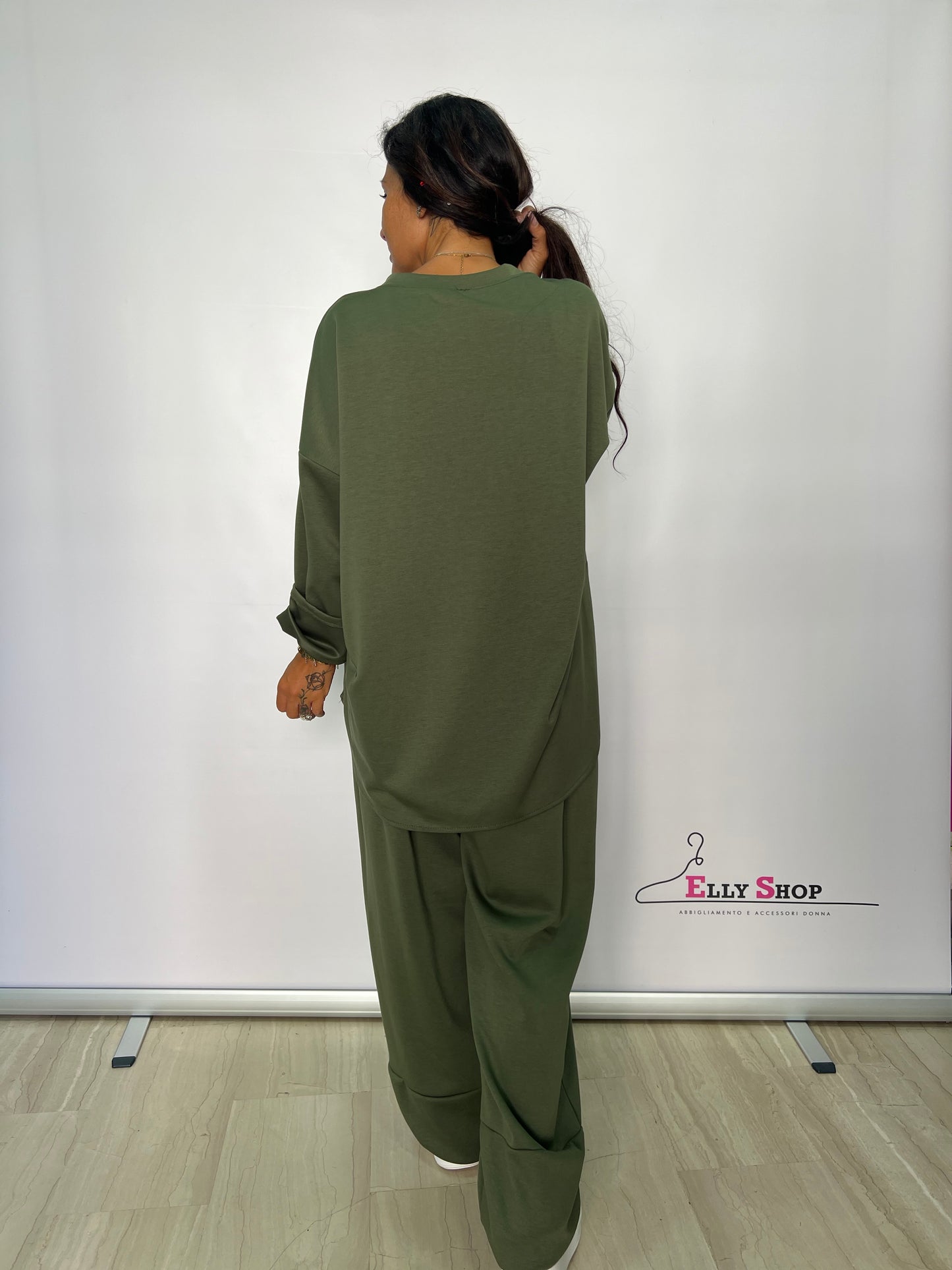Completo tuta curvy con swarovski