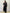 Completo donna elegante in pizzo nero due pezzi
