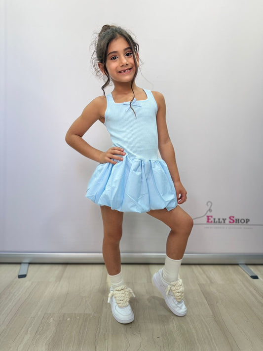 Vestito estivo bambina gonna palloncino