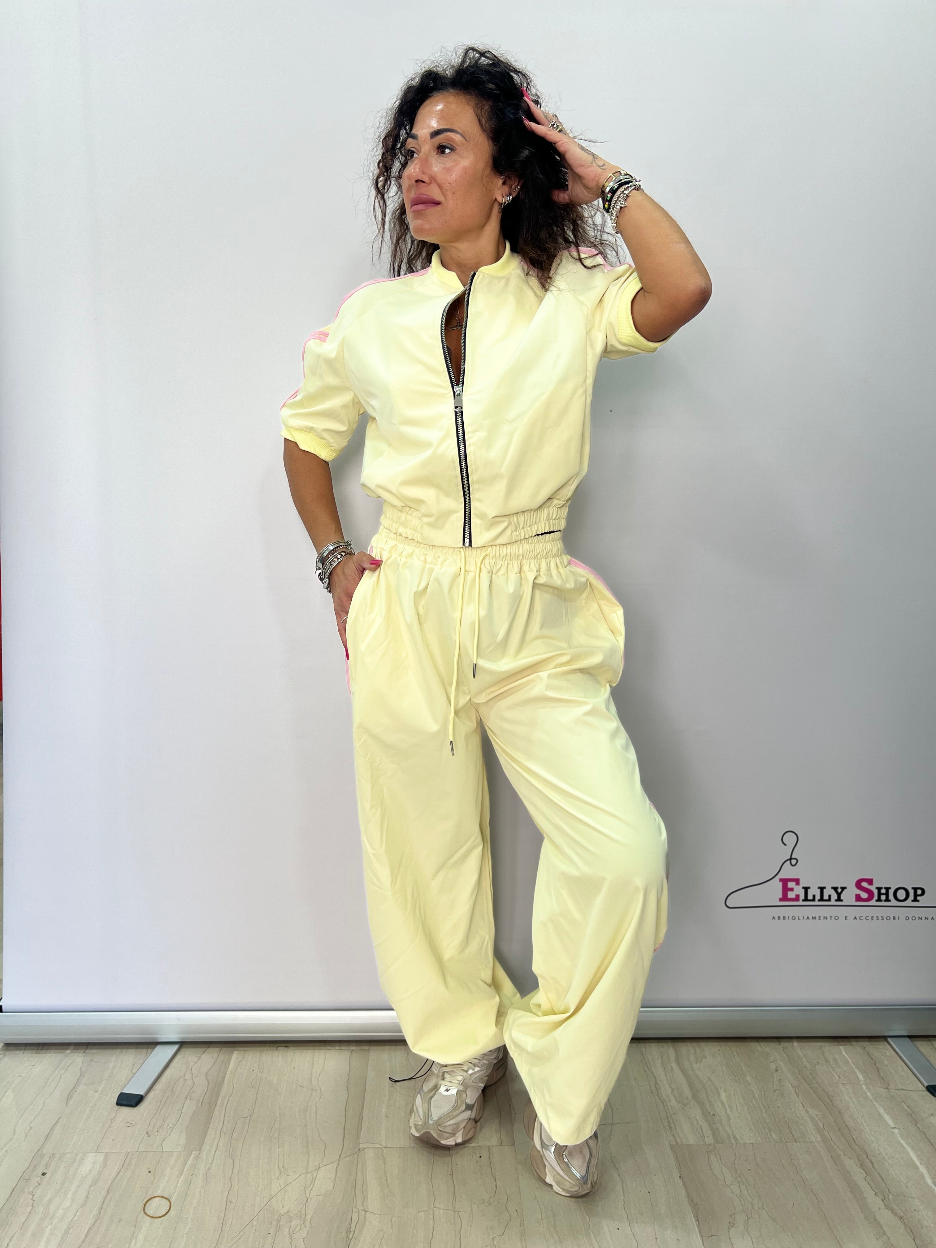 Completo donna Fabian sporty chic elasticizzato