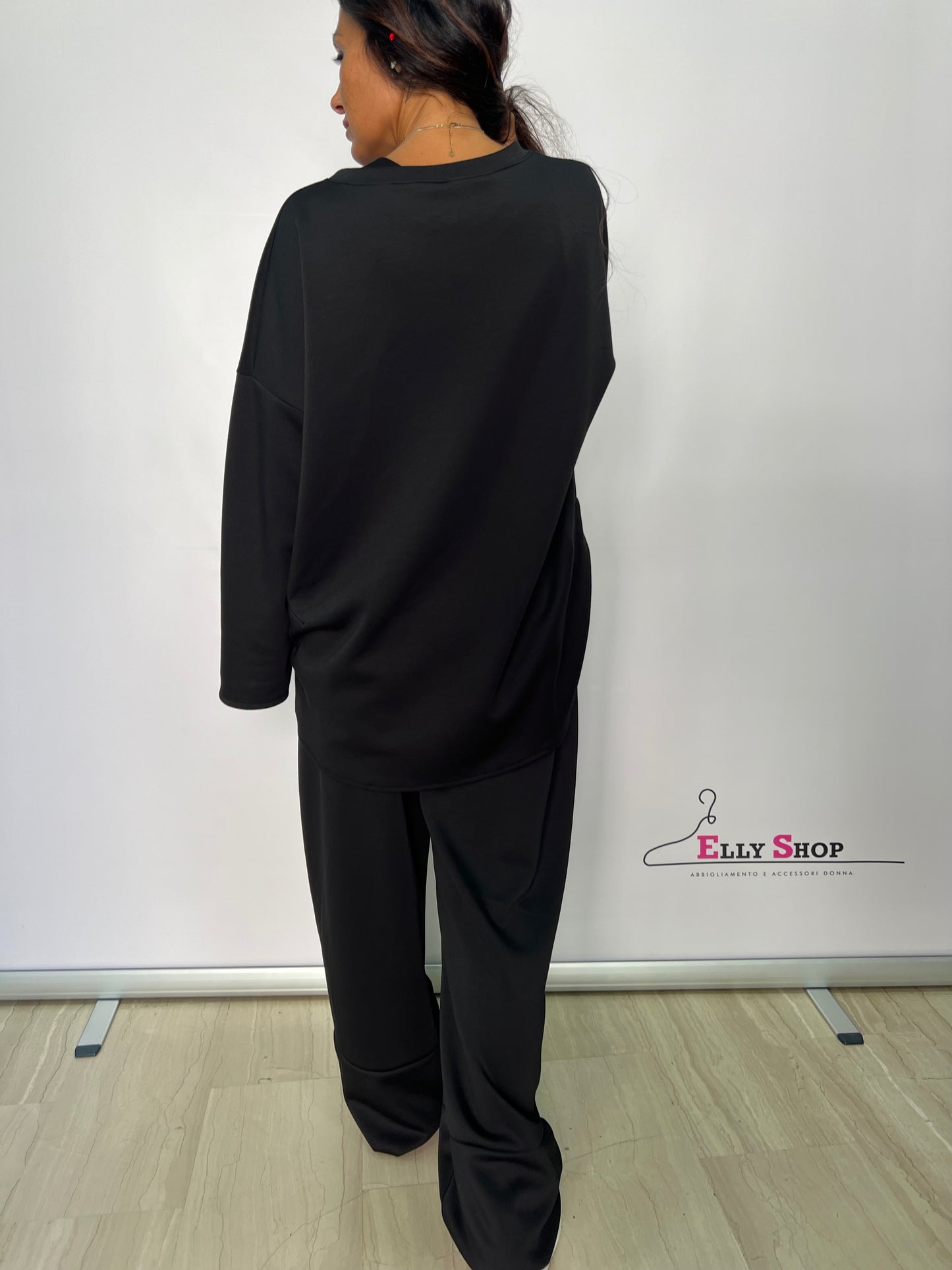 Completo tuta curvy con swarovski