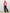 Pantalone donna bretelle scozzese
