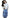 Jeans baggy bambina denim chiaro Balloon art. B5625
