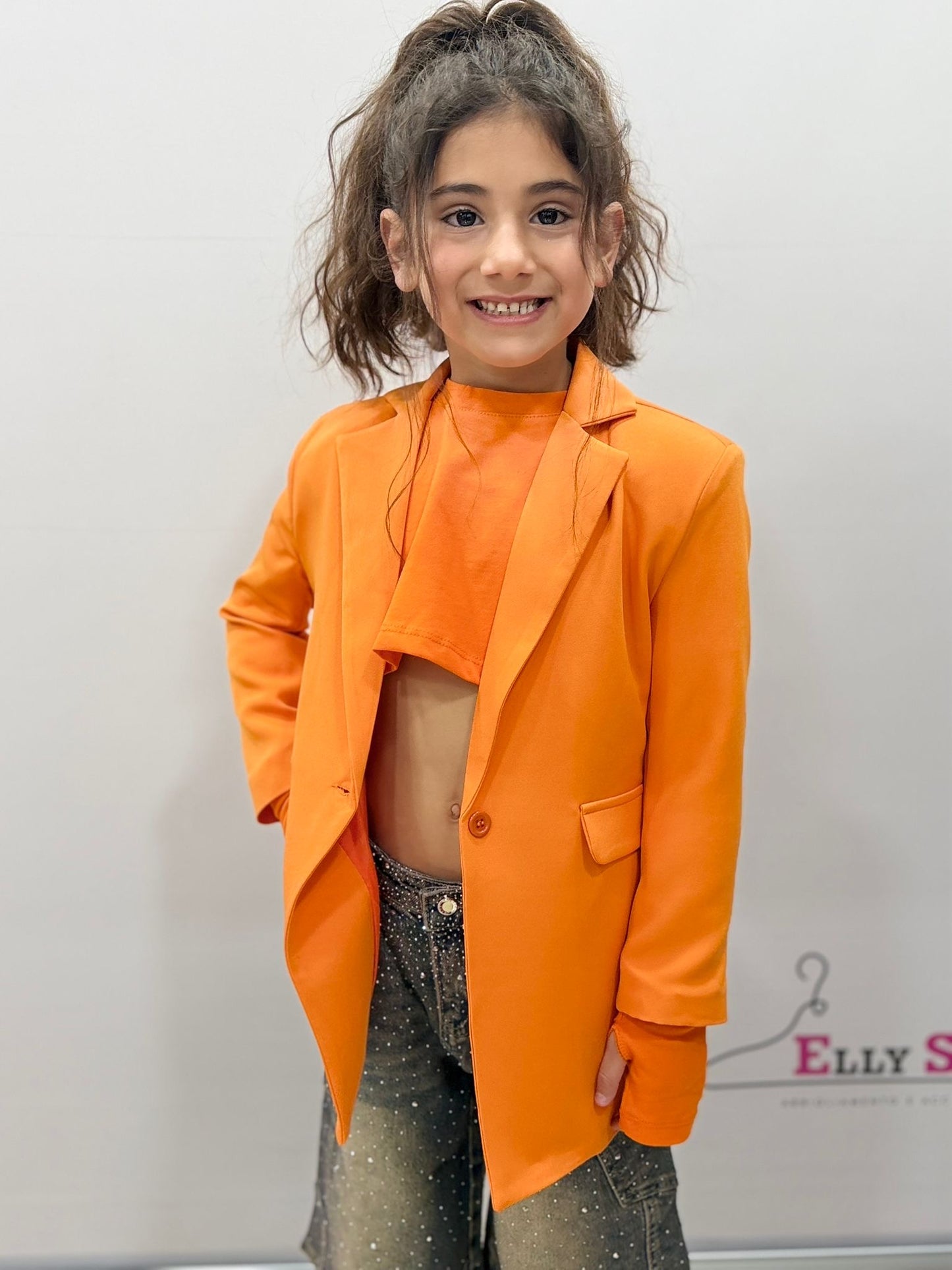 Blazer elegante bambina colorato casual chic