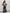 Jeans cargo bambina wide leg effetto vissuto — pantalone denim ampio a vita media