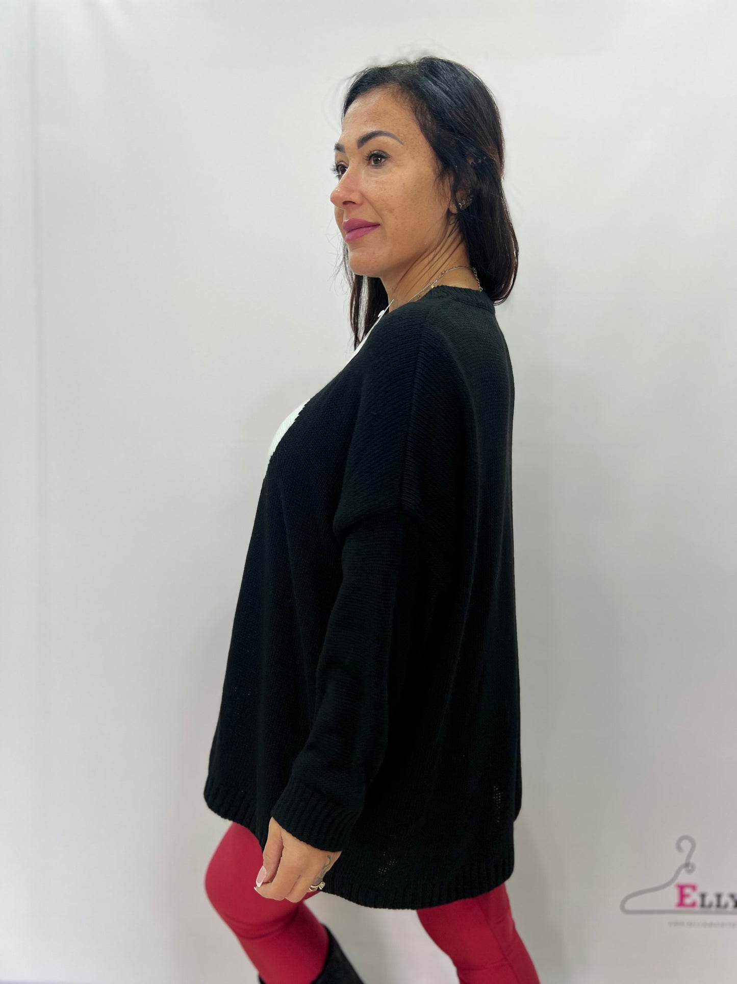 Maglione cuore donna