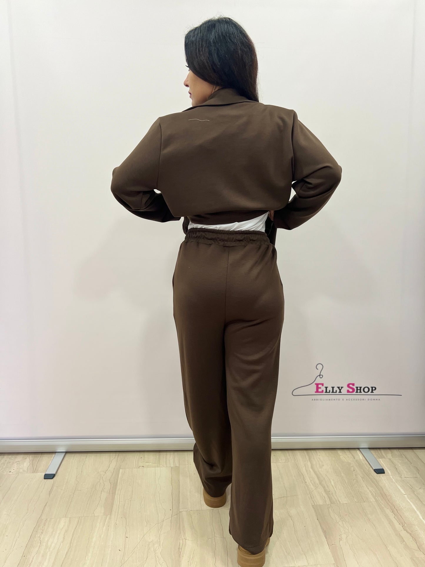 Completo donna blazer e pantalone morbido