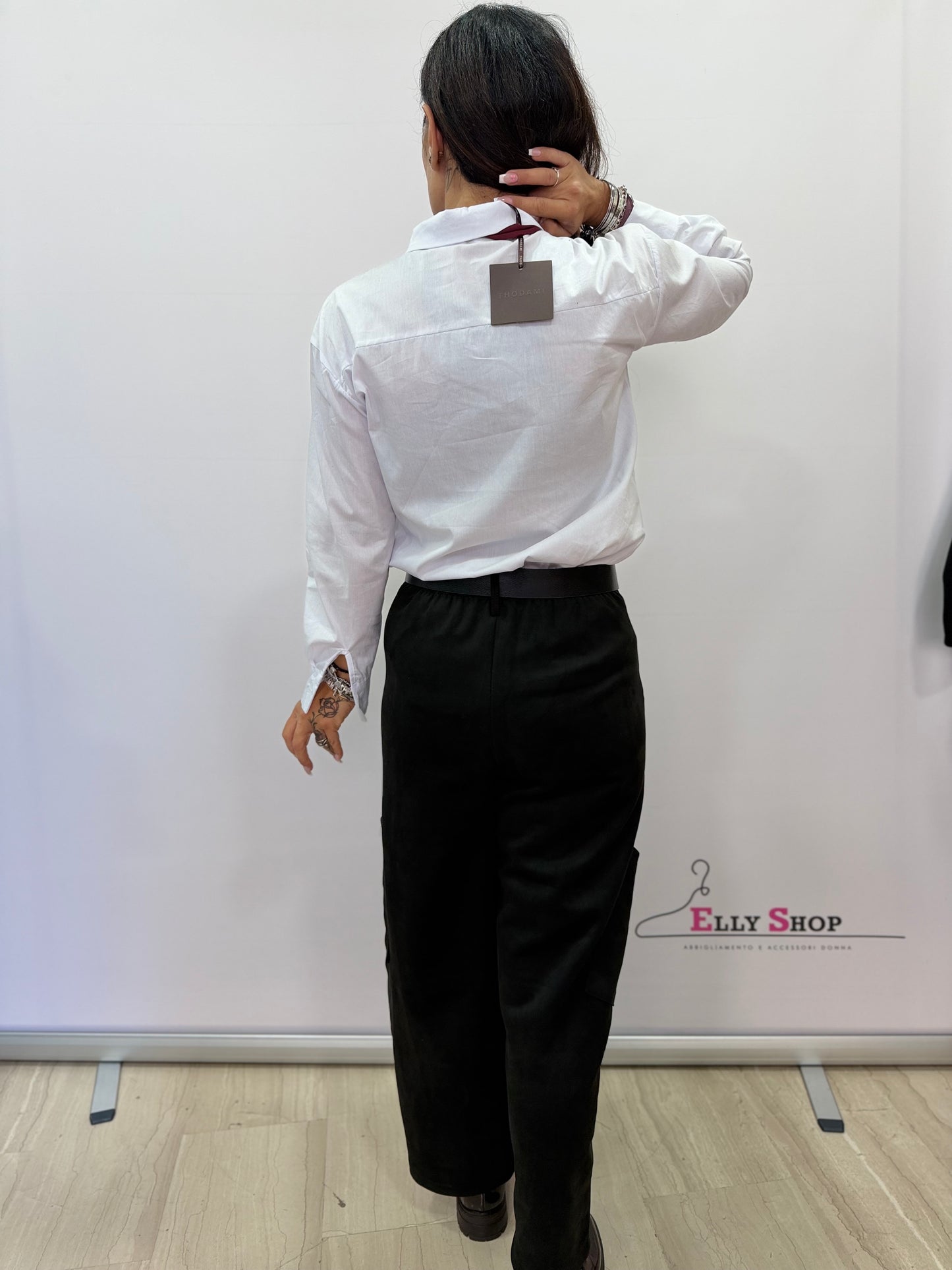 Completo donna camicia e pantalone elegante