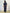 Completo donna gessato palazzo elegante curvy