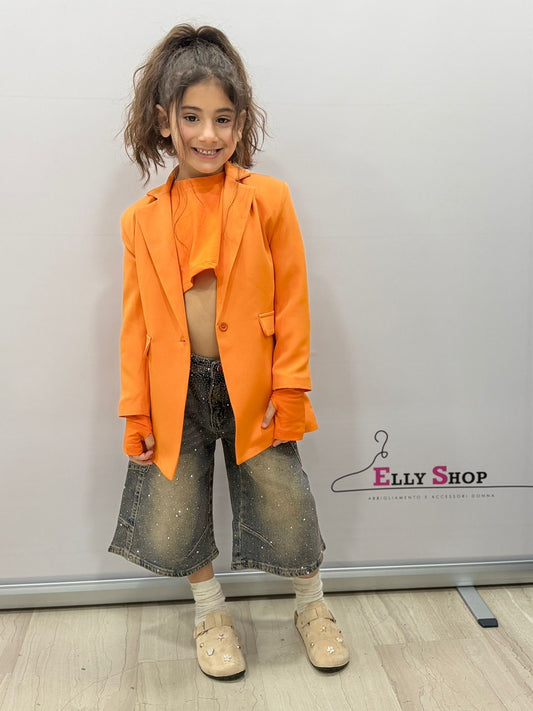 Blazer elegante bambina colorato casual chic