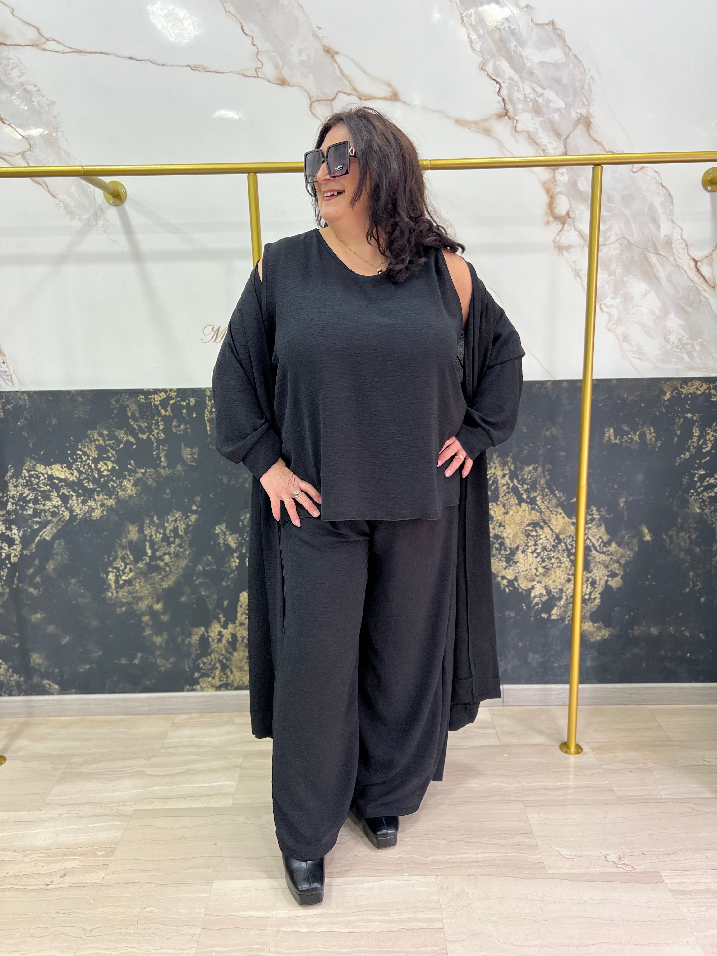 Coordinato tre pezzi curvy