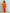 Elegantes Kimono-Set für Damen, cremefarbener Samt, mit Optionen in Orange und Elektroblau