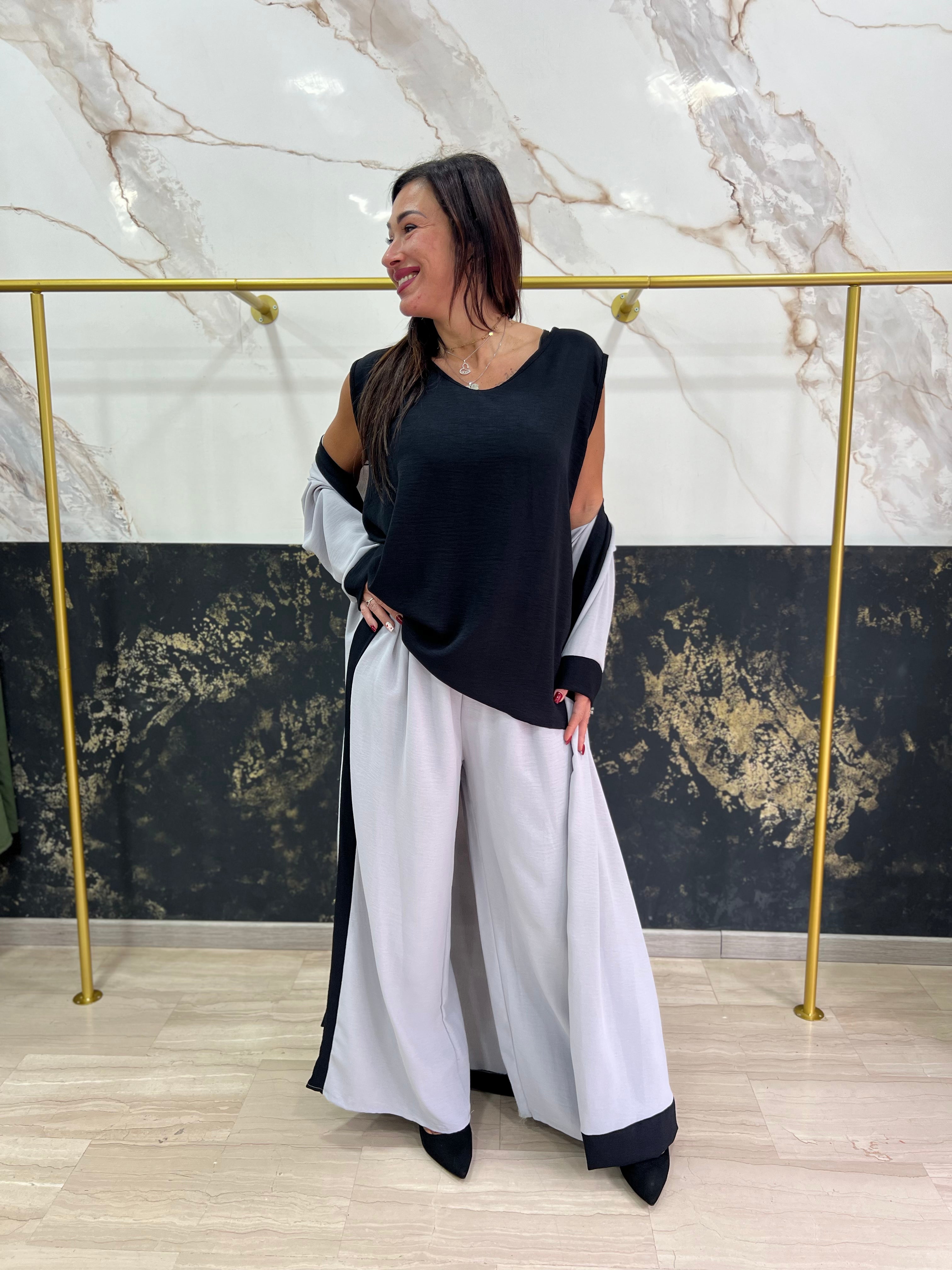 Coordinato tre pezzi curvy