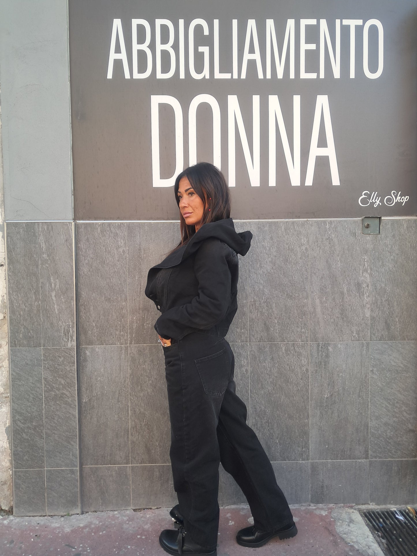 Completo in denim donna varie misure