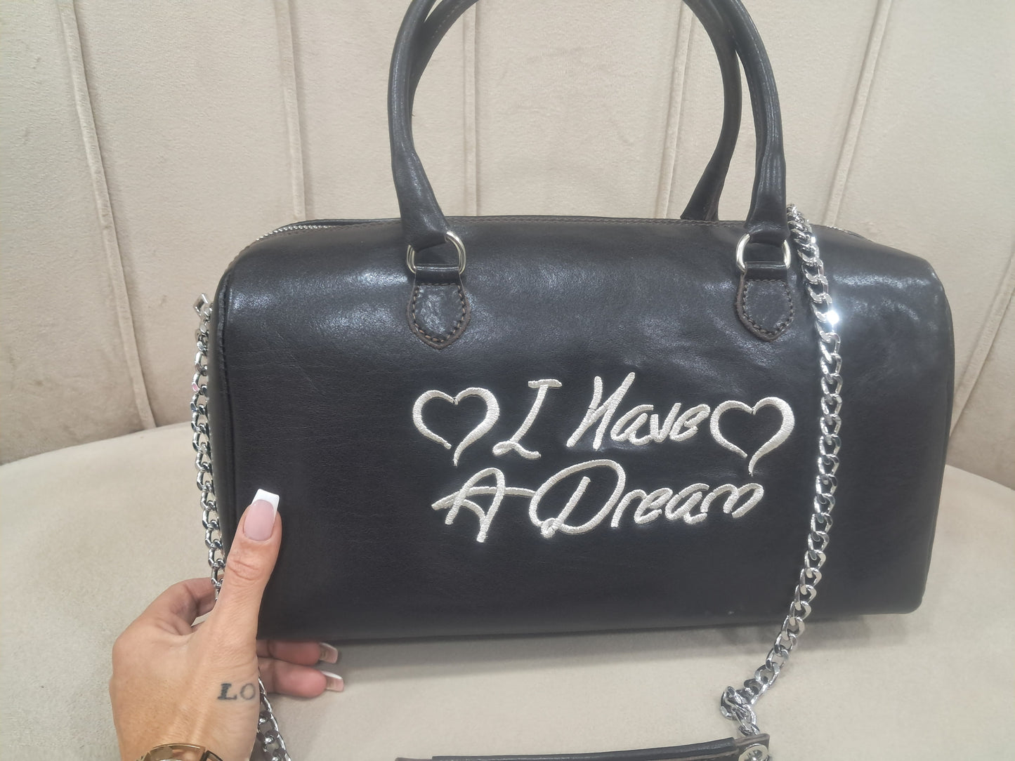 Bauletto vera pelle made in Italy