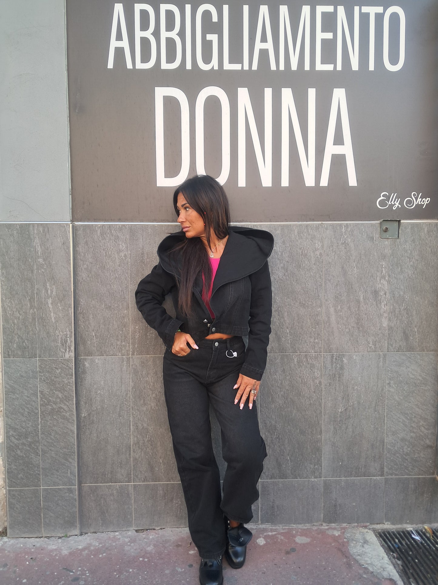 Completo in denim donna varie misure