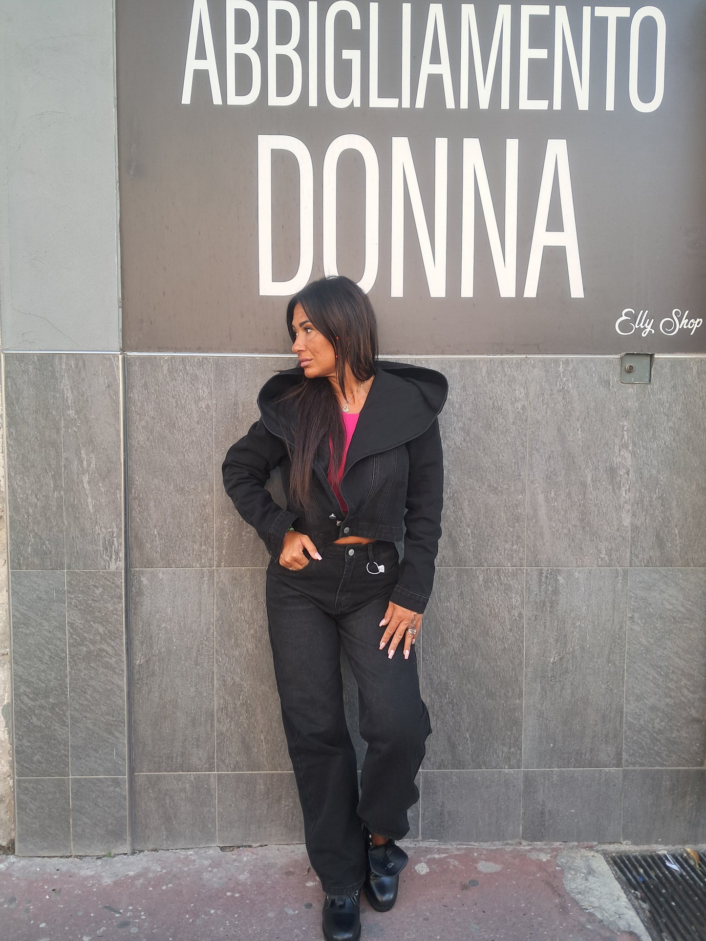 Completo in denim donna varie misure