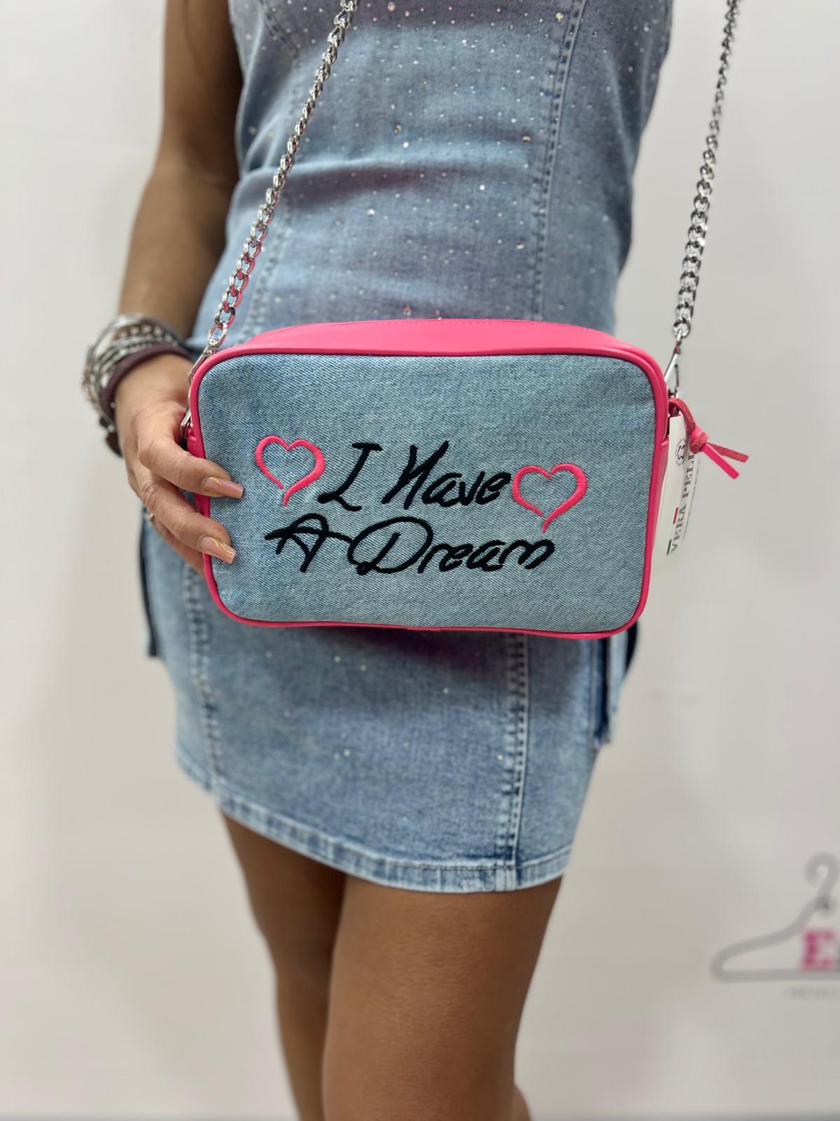 Borsa piccola i have a dream made in Italy
