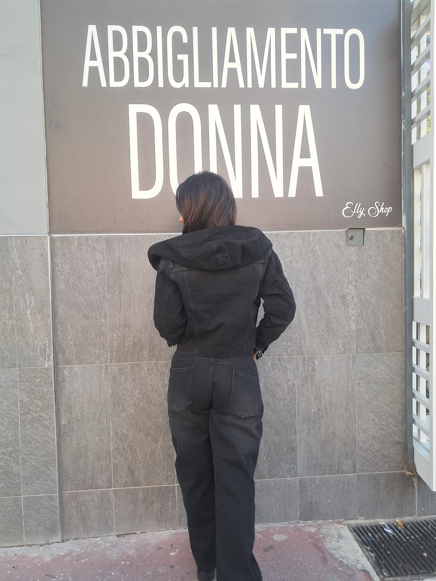 Completo in denim donna varie misure