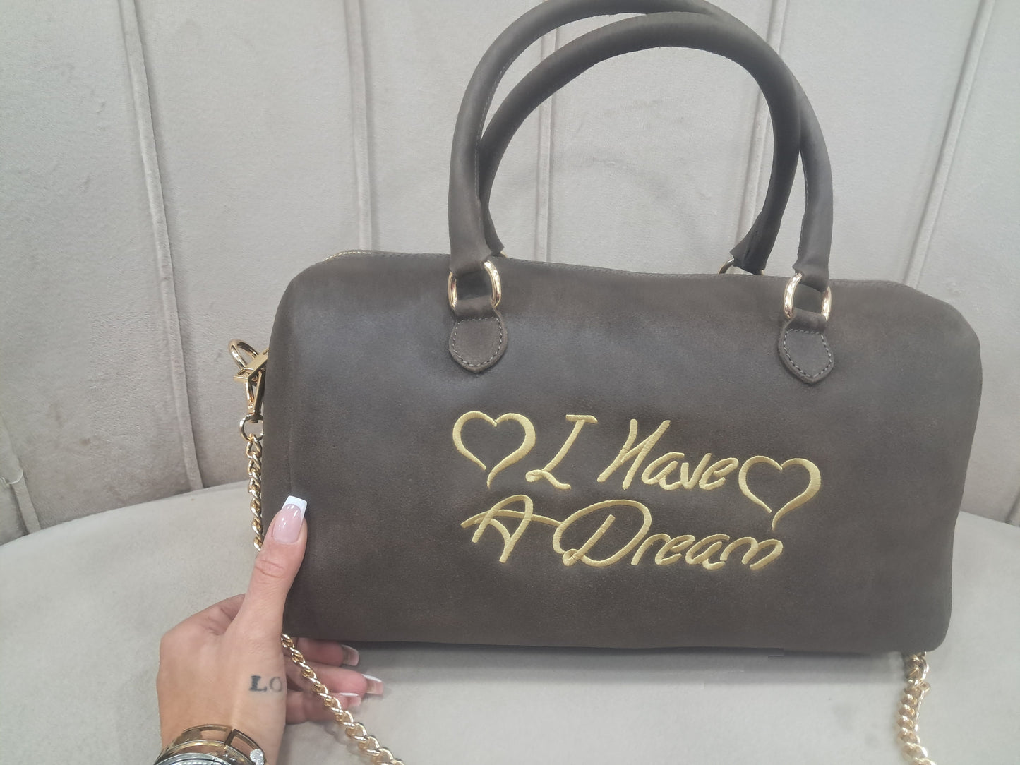 Bauletto vera pelle made in Italy